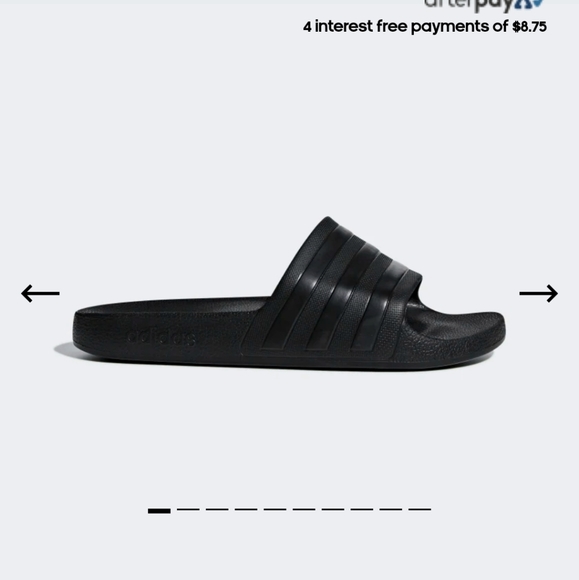 ADIDAS ADILETTE AQUA SLIDES - Picture 10 of 14